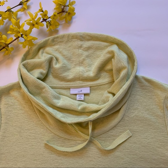 J Jill Cowl-neck Cotton blend Pullover Top - Picture 2 of 7